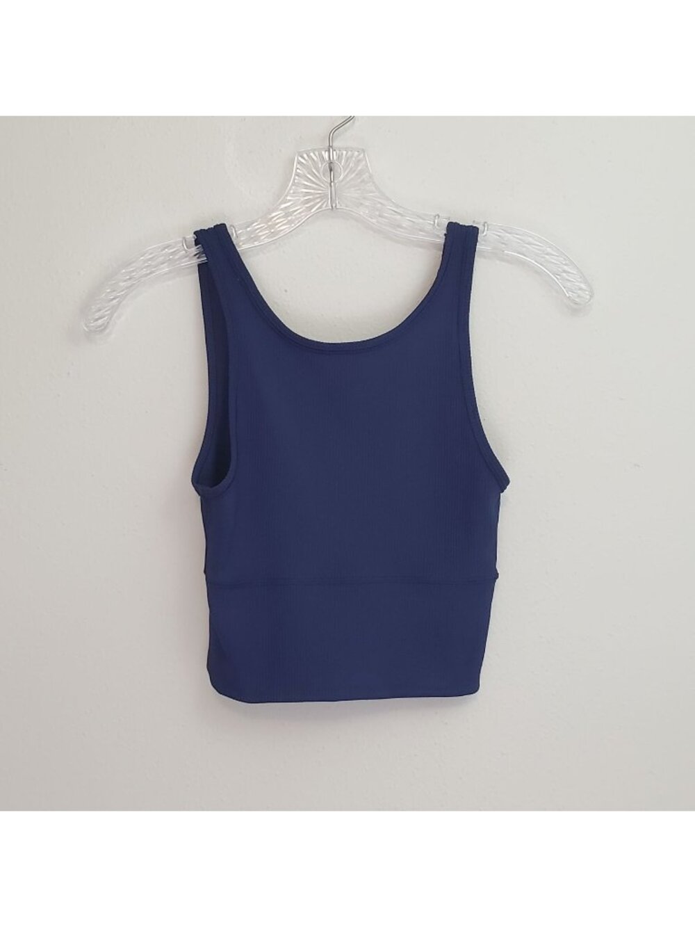 Lululemon Power Pivot Ribbed tank, Navy